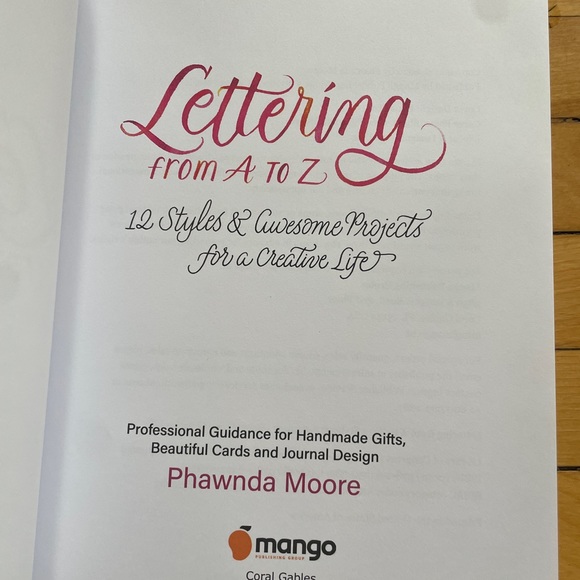 Lettering from A-Z - By Phawnda Moore - Picture 2 of 6